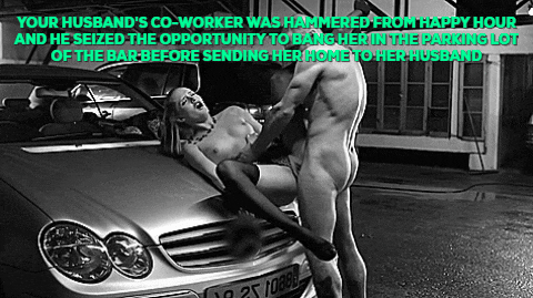 Fucking Hardcore: A Bitch Gets Fucked in the Back of a Car picture 1 of 1