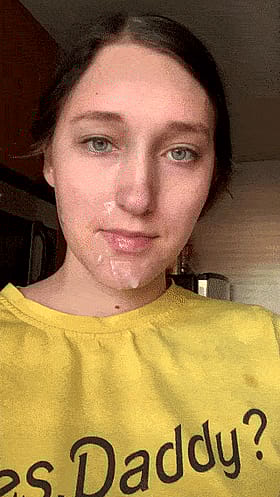Amateur Teen Cumshots: A Yellow Shirt's Juicy Journey'