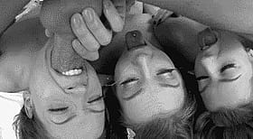 Blondes and Brunettes Give Each Other Sizzling Blowjobs in a Group Sex Frenzy'