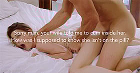 Fuck Your Wife, Your Wife Told Me To Cum Inside'