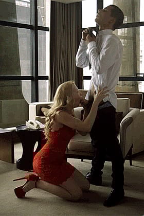 Blonde Babes Giving Amazing Blowjobs'