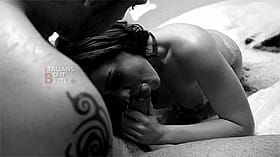 Blow Job Bitch: Cumshot Cocksucker Gets Face Fucked'