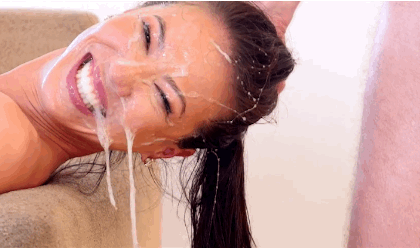 Brunette Bukkake Creampie: Hot and Wet picture 1 of 1