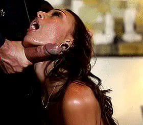 Fiery Brunette Gets Mastered by a Massive Member'