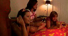 Hot Gaming Babe Teases with a Handjob'
