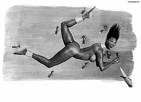 Unknown, “Les Acrobates VII” by Uwe Ommer, 1995 Unknown, “Les Acrobates VII” by Uwe Ommer, 1995