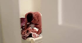 Caught in the Act: Brunette Bombshell and Step-Son's Steamy Session'