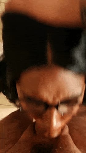 Ebony Schoolgirl Takes It Deep'