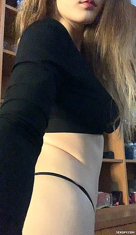 My new underwear makes me feel so sexy