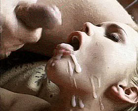 Sizzling Blonde Gets Drenched in Hot Load'