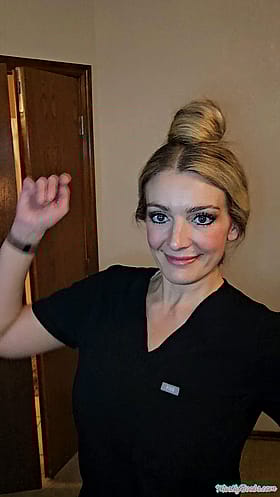 Nurse Brandi takes her scrubs off (reveal) Nurse Brandi takes her scrubs off (reveal)